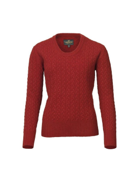 Laksen | Burleigh Cable Strik Trøje - Winy